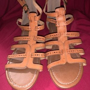 Tan Gladiator Sandals